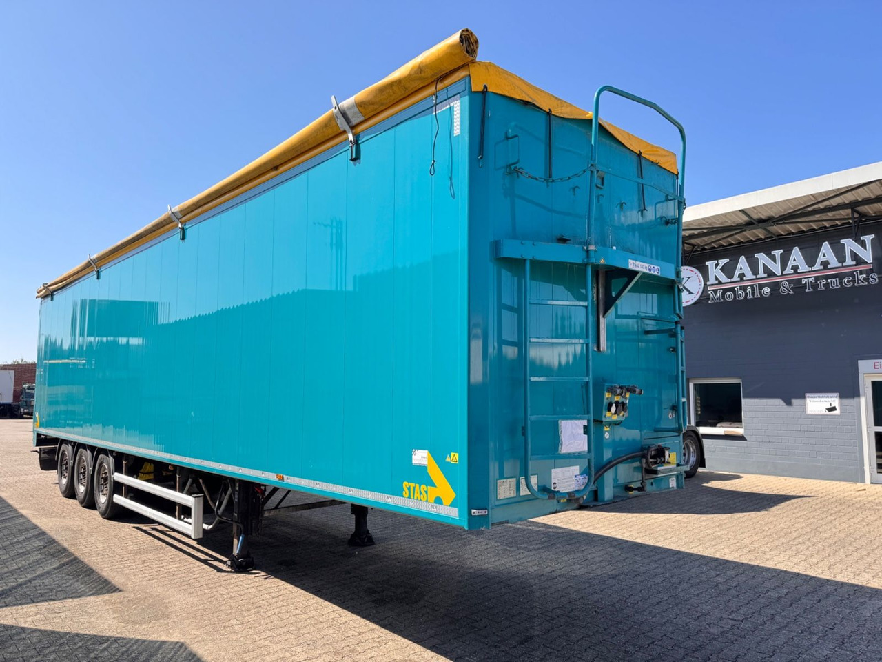 Stas S 300 ZX Walkingfloor  Schubboden 2 x Vorhanden - Полуприцеп с подвижным полом: фото 2 Stas S 300 ZX Walkingfloor  Schubboden 2 x Vorhanden - Полуприцеп с подвижным полом: фото 2