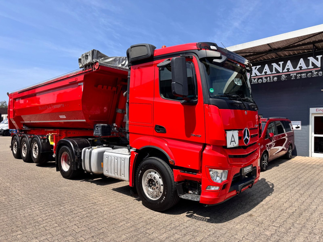 Mercedes-Benz 1846 Actros LS Kipphydraulik Alcoa - Тягач: фото 1 Mercedes-Benz 1846 Actros LS Kipphydraulik Alcoa - Тягач: фото 1
