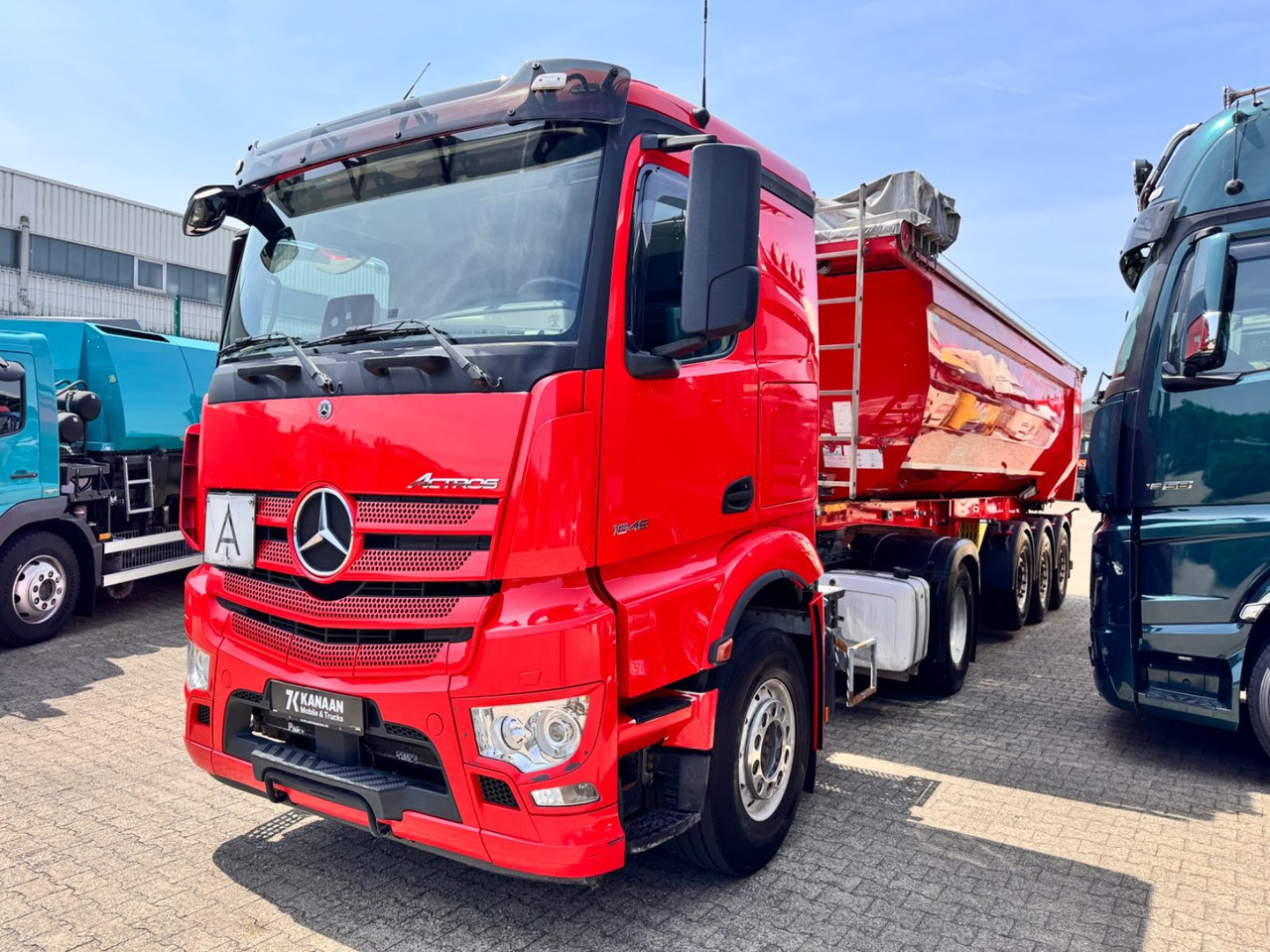Mercedes-Benz 1846 Actros LS Kipphydraulik Alcoa - Тягач: фото 2 Mercedes-Benz 1846 Actros LS Kipphydraulik Alcoa - Тягач: фото 2