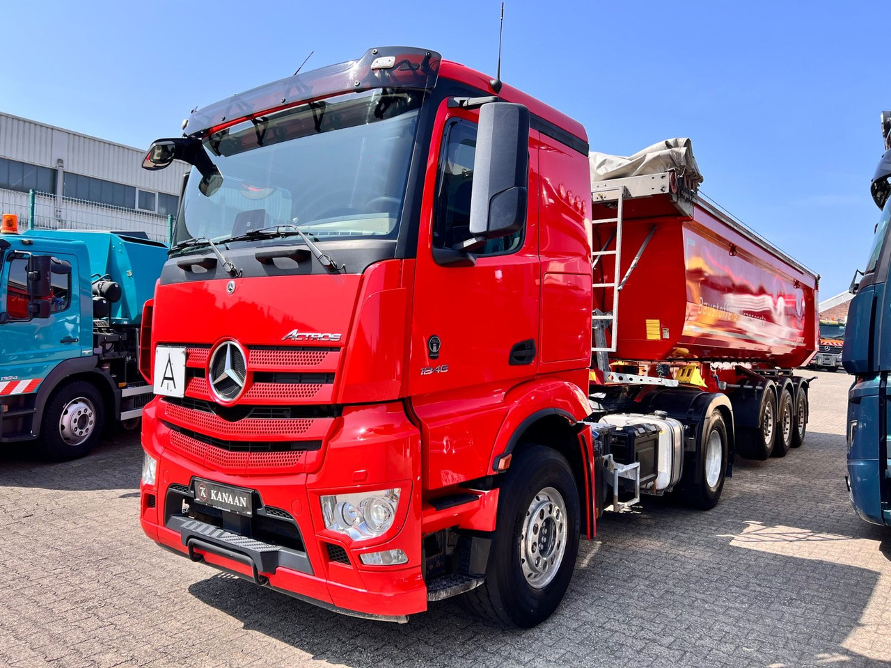 Mercedes-Benz 1846 LS Actros 5 4x2 Kipphydraulik - Тягач: фото 2 Mercedes-Benz 1846 LS Actros 5 4x2 Kipphydraulik - Тягач: фото 2